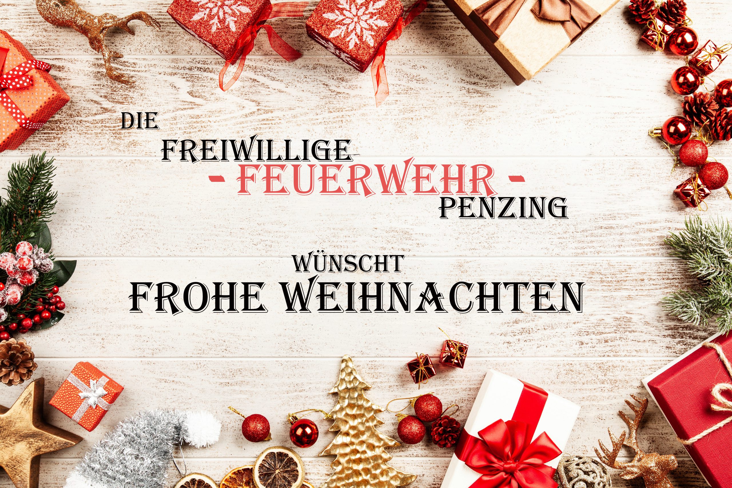 Frohe Weihnachten!